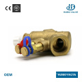 Straight Calibrated Auto Dynamic 3/4′′-1′′inch Brass Balance Valves